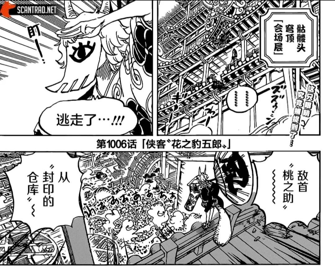 海贼王1006话分析之战争的关键保皇