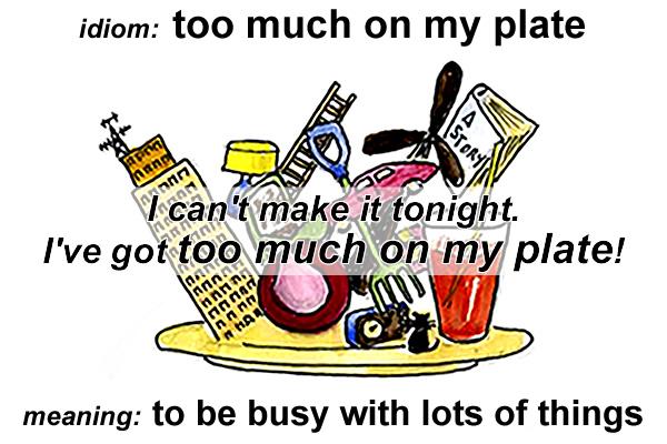 18种替换"i"m busy"的 地道表达."it"s up to my ears "是什么意思?
