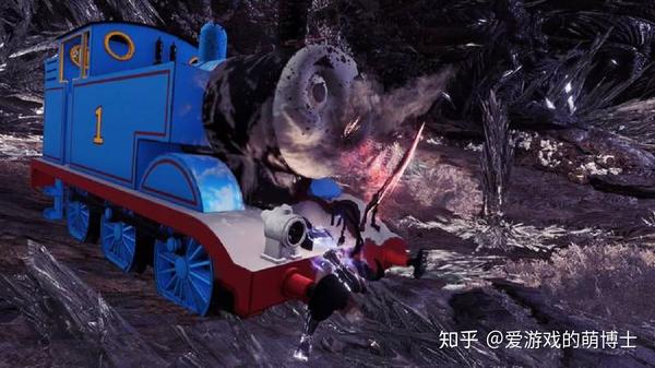 狩猎托马斯小火车玩家自制怪物猎人世界诡异mod