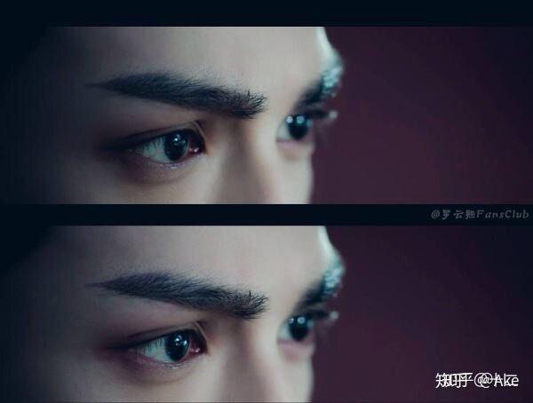 眉目 典型的剑眉星目,中国古典美男子的标准配置.