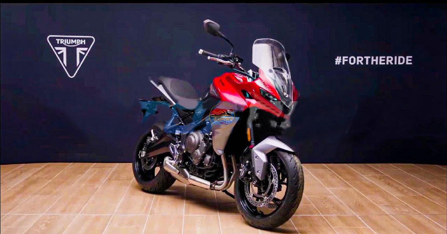凯旋三缸旅行车tigersport660实车曝光引进国内迟早的事