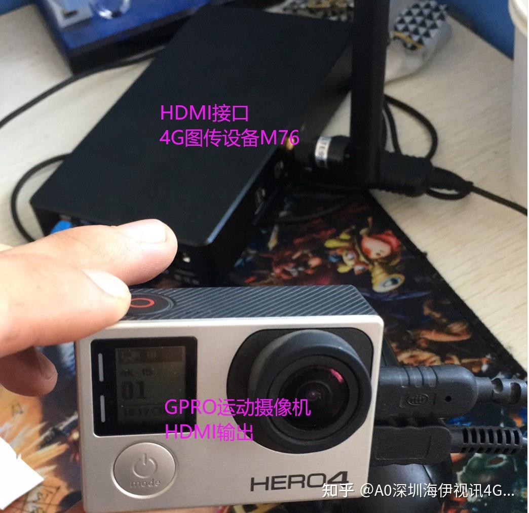 大疆无人机4g图传hdmi视频直播编码器