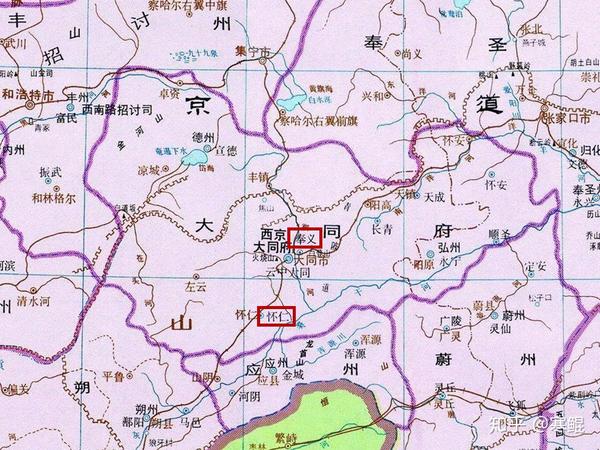 山西史地:朔州所辖六区县名称来历一览