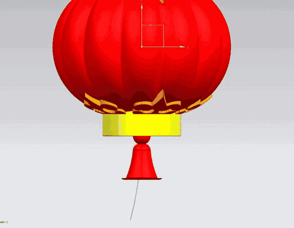ug编程参数化建模之灯笼的三维造型
