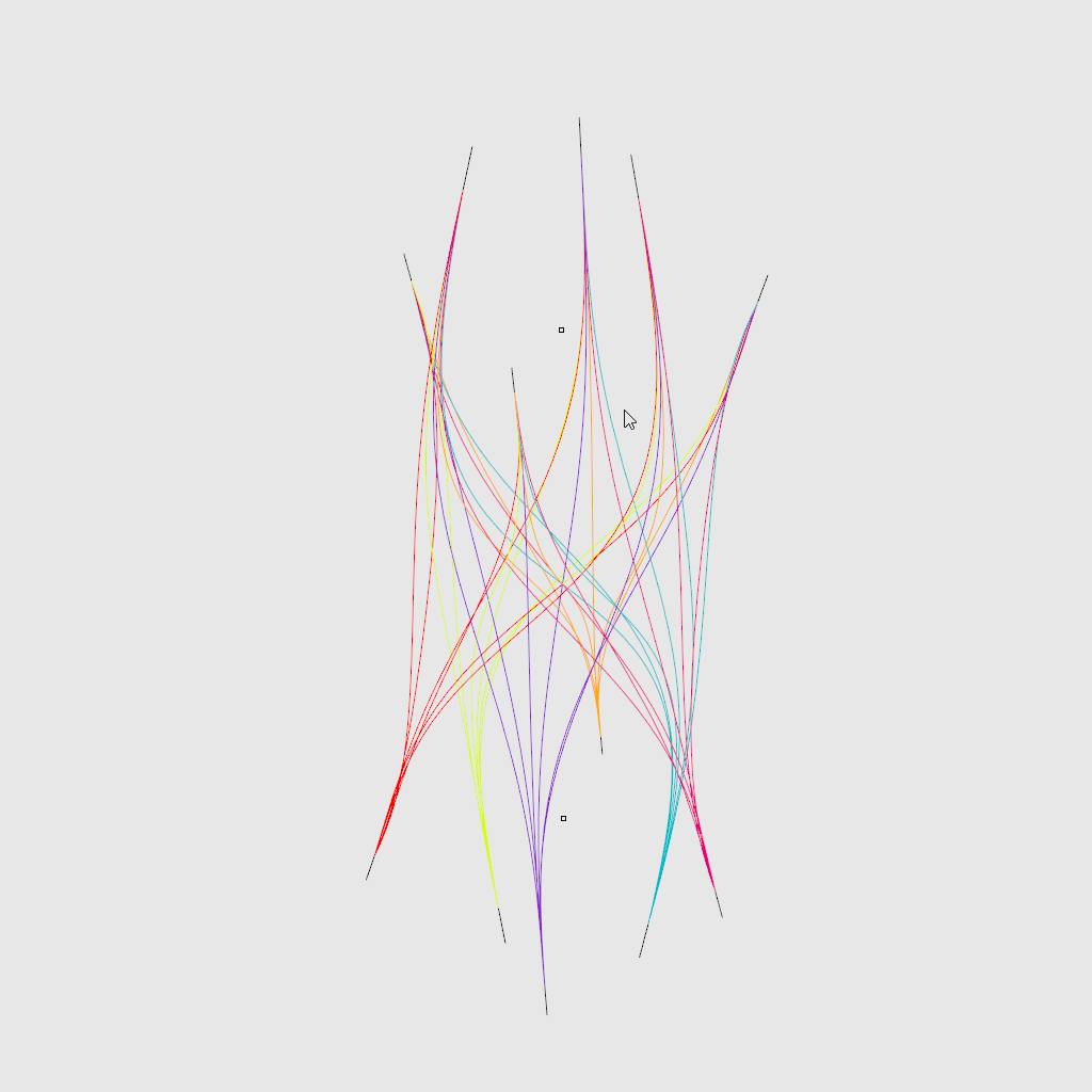 最后我们得到这样一个曲线基底,他就是后续我们制作各个部分的基础了.