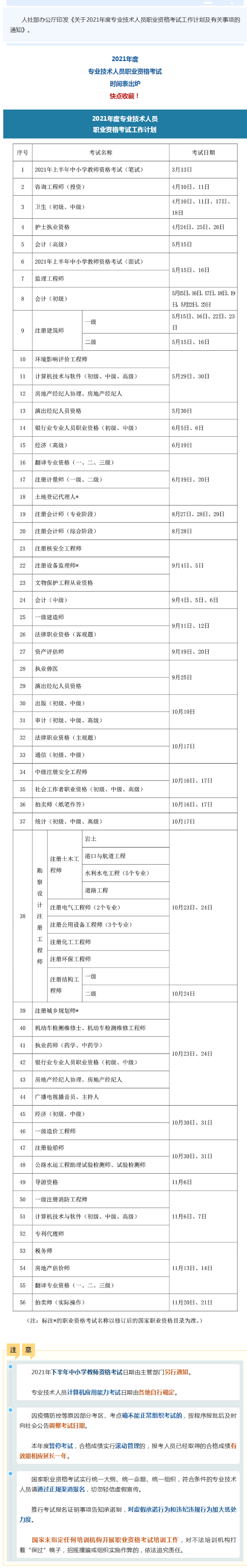 2021年计划表图片,2021年寒假计划表图片 2021全年考证计划表已出下半年教师资格证考试时间定了