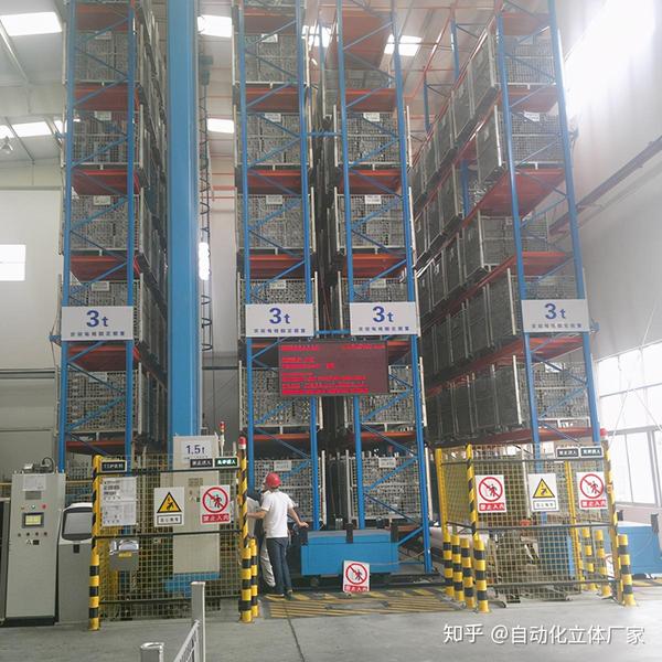 自动化立体仓库货架工厂的堆垛机是不是立体货架的配套?