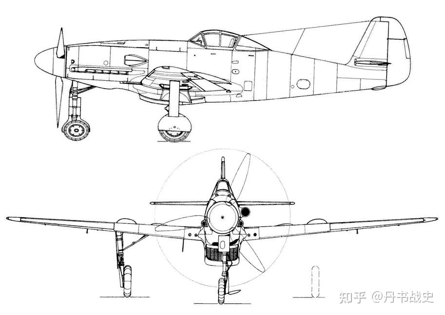 曾计划用来替代bf109战斗机二战德国me309战斗机