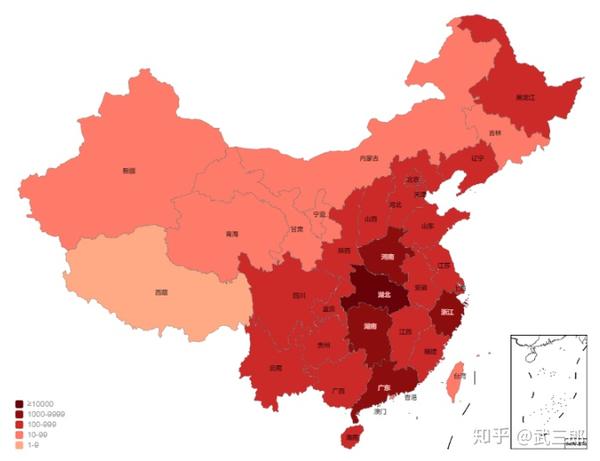 如何用python简洁高效地实现新冠病毒疫情的可视化地图