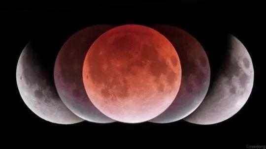 本世纪最长血月月全食 火星冲日,千万别错过!