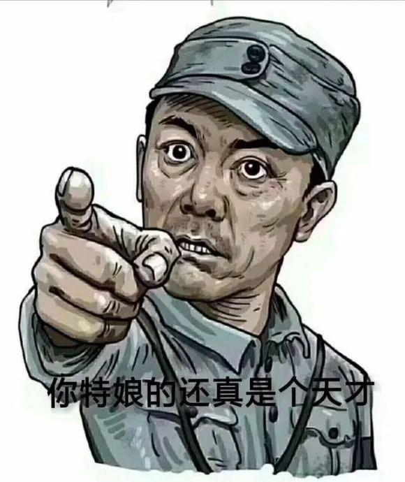 你他娘真是个人才!