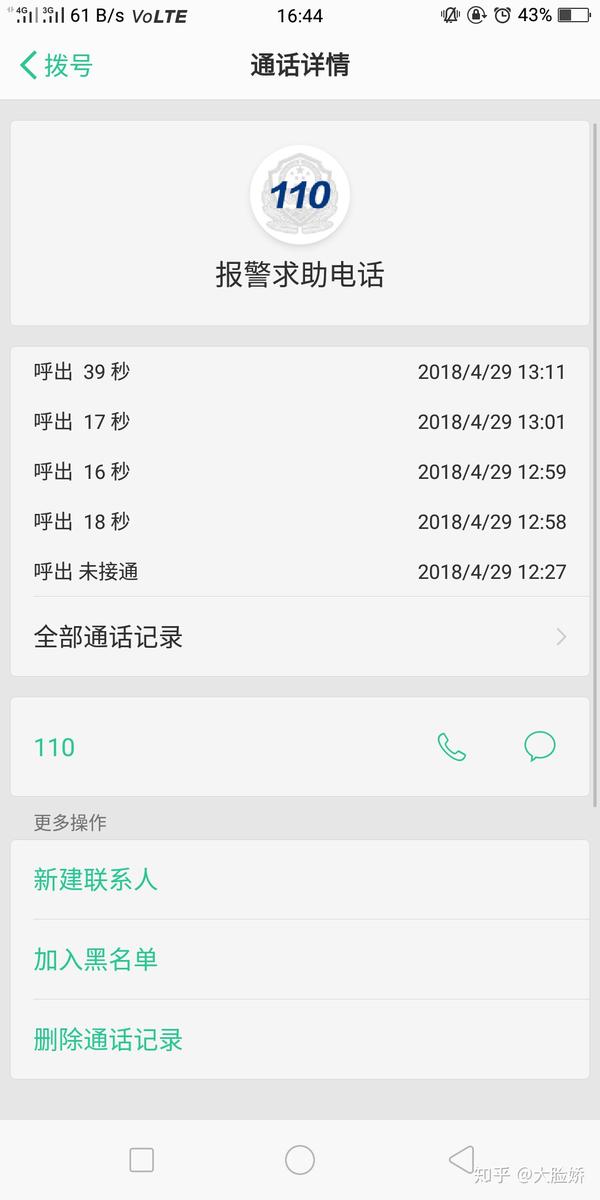 在中国大陆,打 110 后出警的效率如何?