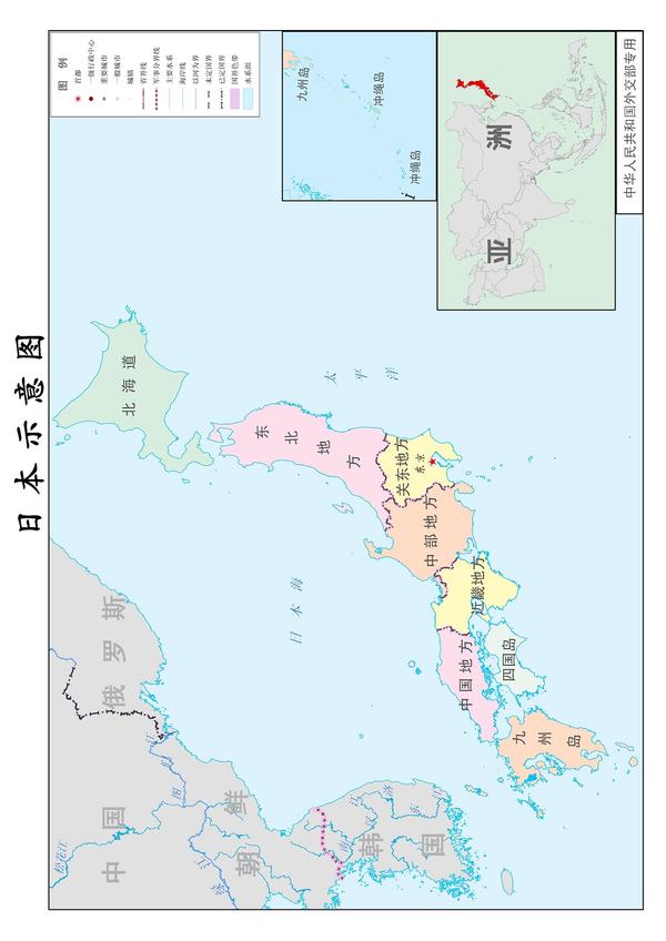 第四,很多岛屿都是险要之地,下图是美国於1912年出版的日本地图,将