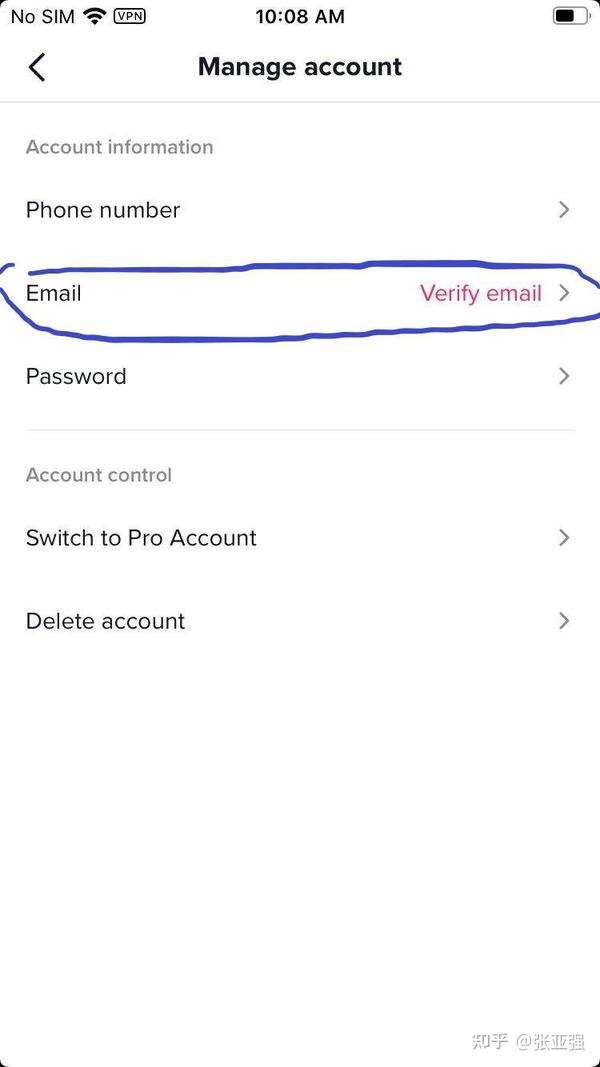 中国手机如何注册越南TK帐号