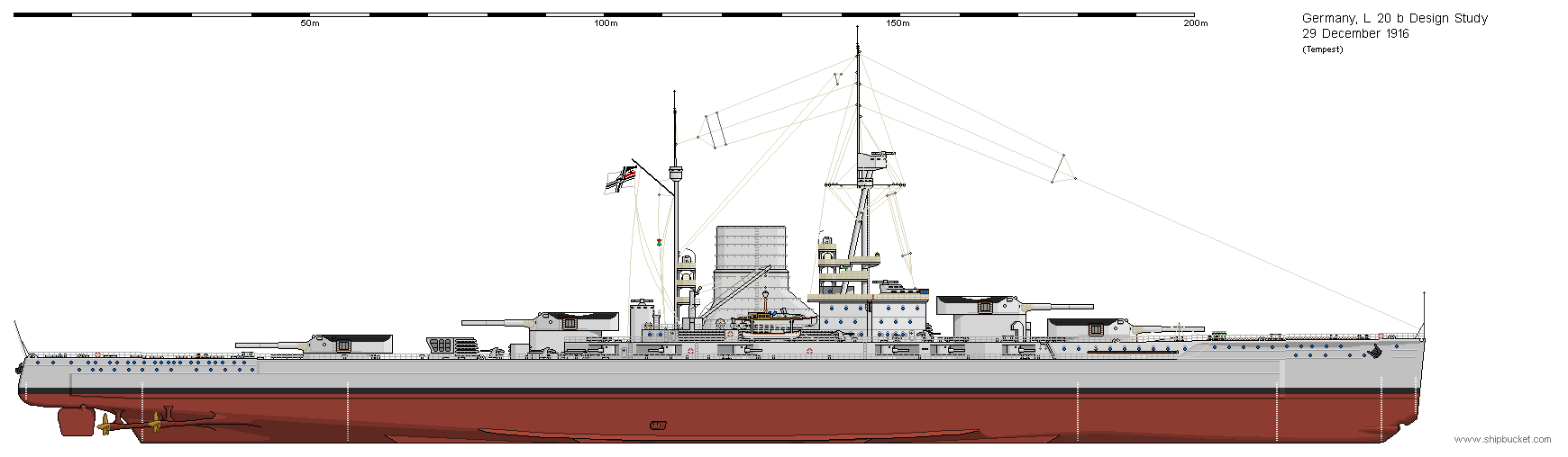 普鲁士级战列舰设计案