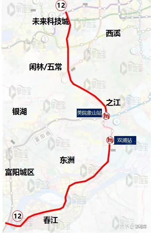 13号线预计从5号线香樟路站起始,往东,往北经衙前,瓜沥,大江东,可与5