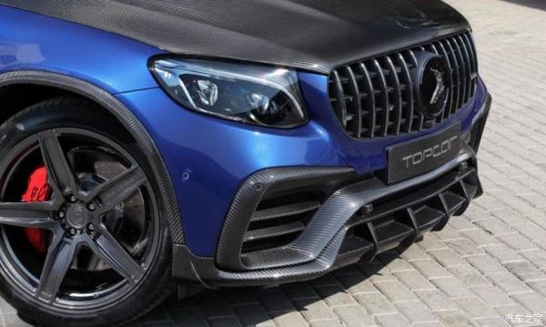 topcar改装奔驰amg glc 63双门轿跑车
