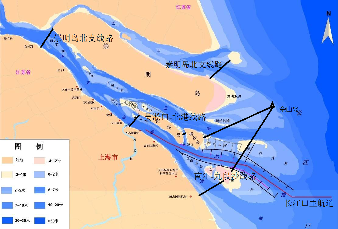 1长江口导江工程与长江口拦门沙整治