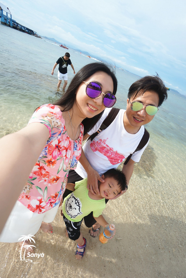 一家三口的初夏三亚之旅