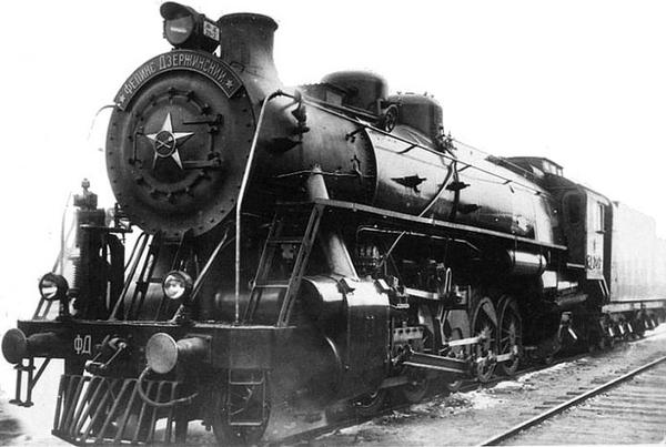 fd型蒸汽机车⑴是苏联铁路的一款以全俄肃反委员会创始人菲利克斯