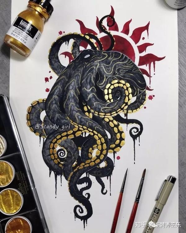 【柒刺青纹身素材第四十期——动物手稿篇】