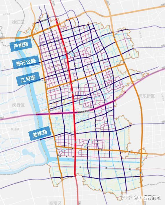 并明确提出浦星公路高架方案,建议连接到奉贤,浦星公路与申嘉湖高速