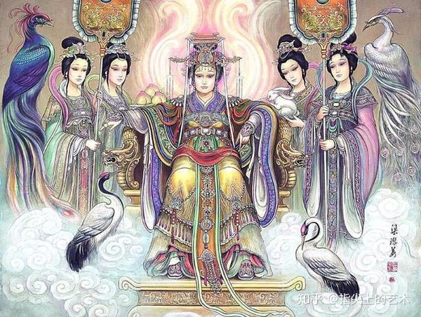 创始元灵(他有4个徒弟,鸿钧老祖,混鲲祖师,女娲娘娘和陆压道君)