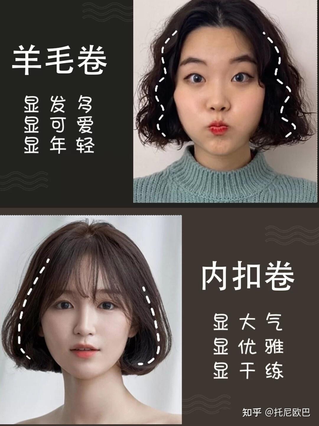 短发烫发发型2021,时尚有个性,备受女生青眯