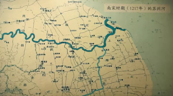 两宋时期的苏州河与早期黄浦江