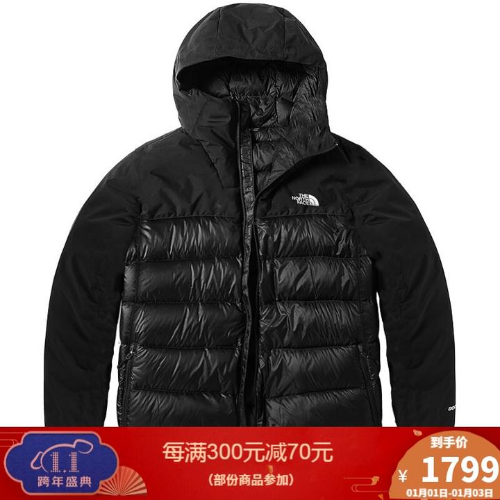 the north face北面羽绒服男800蓬透气户外20冬季保暖