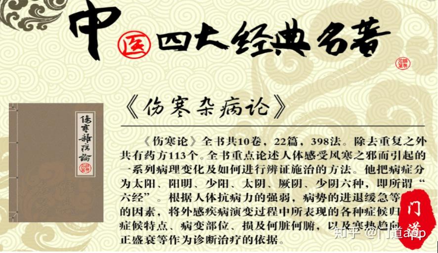 中医治疗不得不说张仲景
