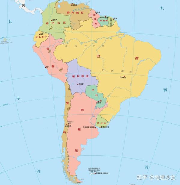 南美洲国土面积最大的国家"巴西",也是世界国土第五大