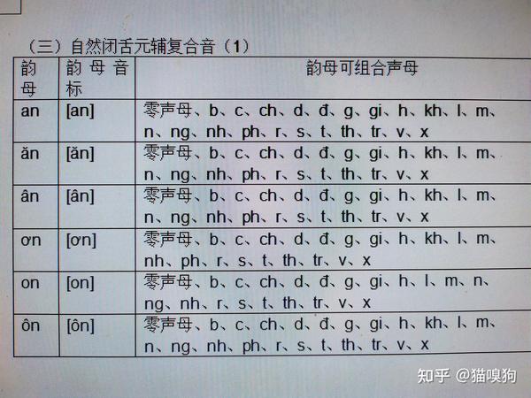 越南语发音原理完整篇