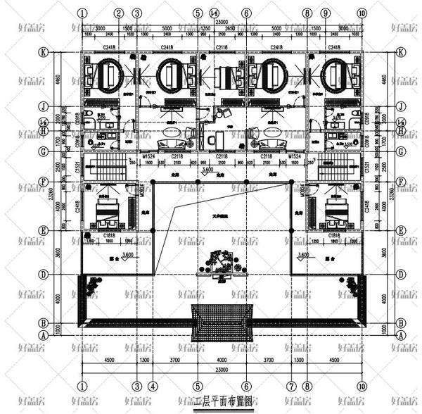 四合院平面设计图