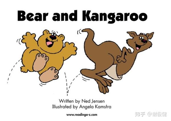 bear and kangaroo