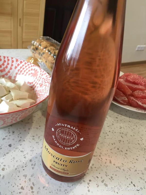 适合女孩子喝的酒(6)barrel estate moscato rose