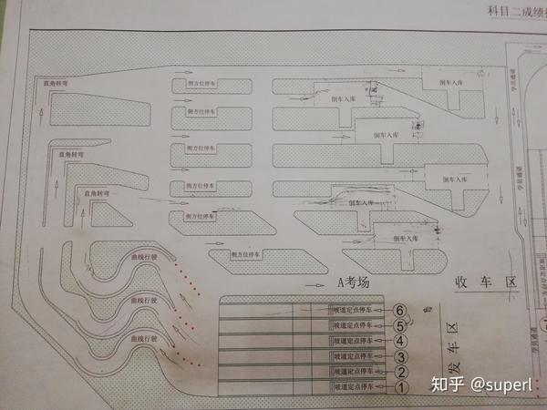 成都郫县高新西区科目二考场平面图是怎样的?