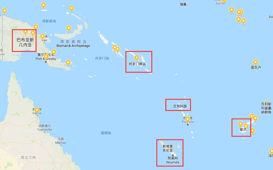 13一分钟讲解大洋洲国家机场美拉尼西亚45