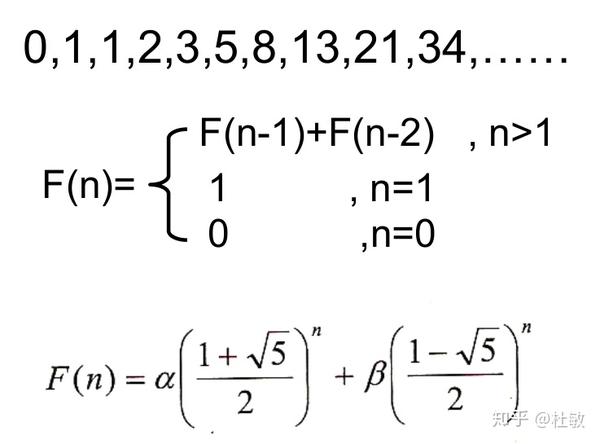 斐波那契数列
