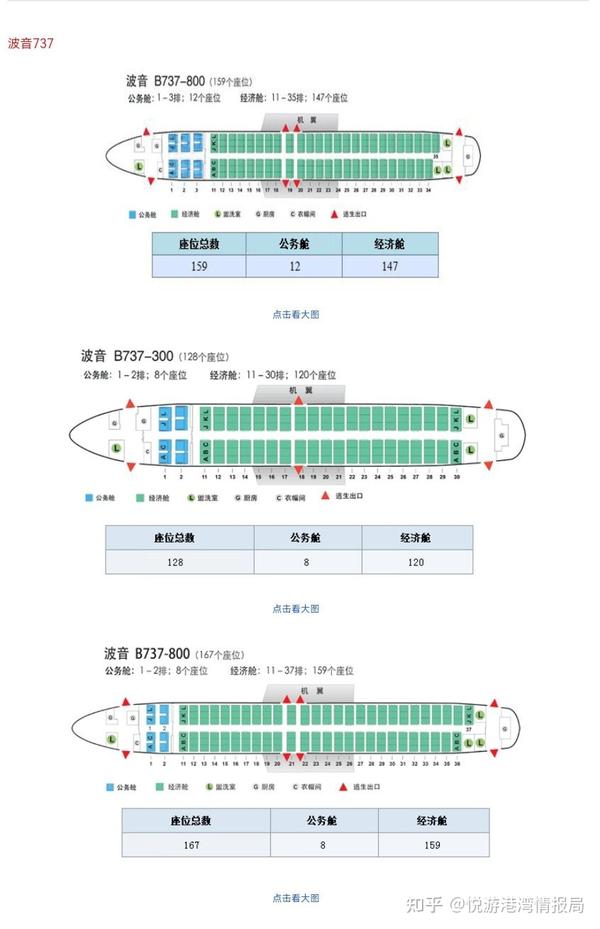 东航737-700布局图8 120