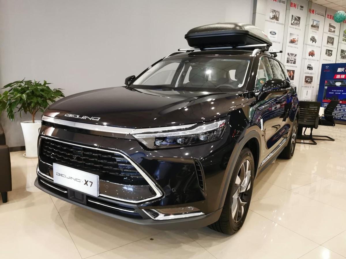 高性价比的十万级suv,空间还足够大,北京x7实拍简评