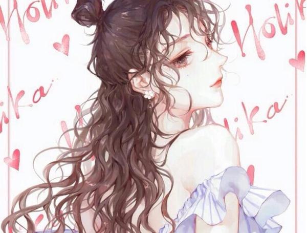 动漫里的大波浪卷发怎么画?绘画教程