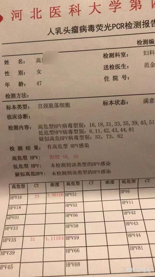 六年的hpv16终于转阴了