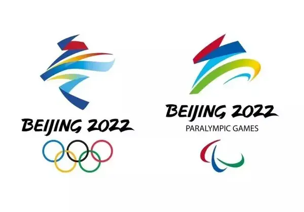 央美设计的2022年北京冬奥会,冬残奥会会徽-"冬梦"和"飞跃"