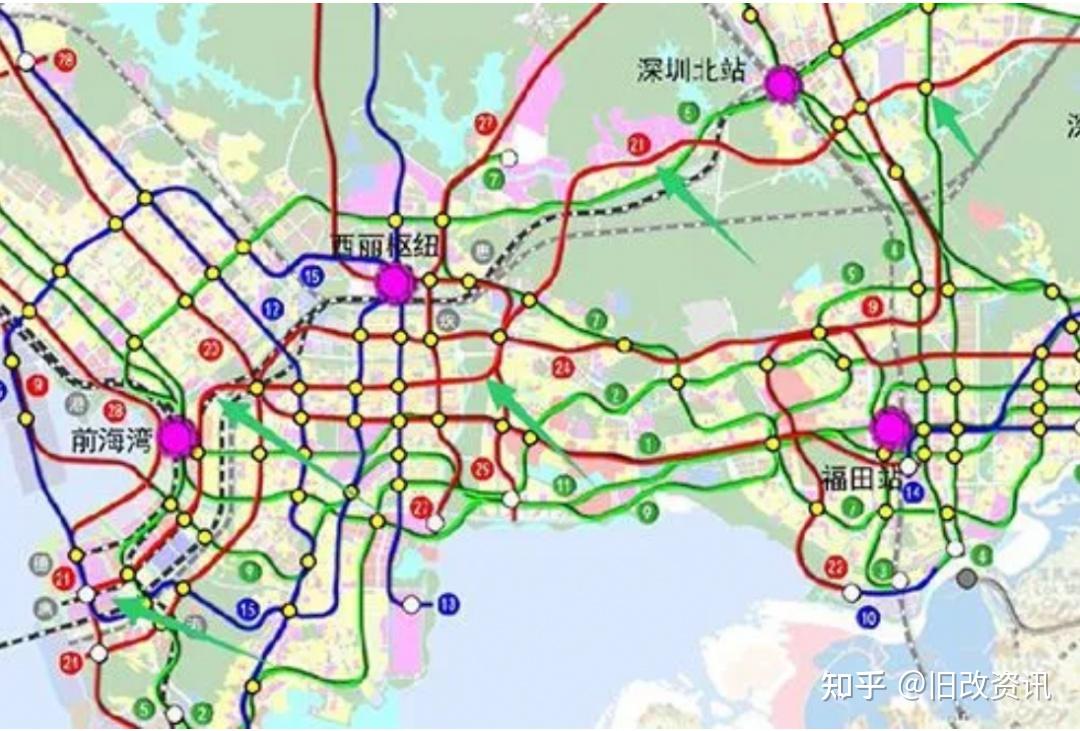 地铁22号线深圳地铁22号线是最新公示的《深圳市轨道交通线网规划