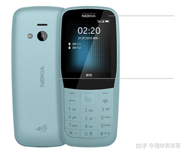 2,诺基亚 nokia 220