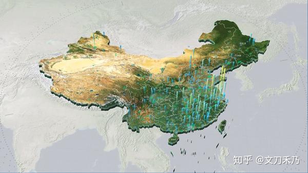 如何做出好看的三维平面地图?