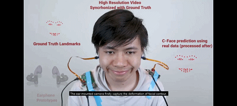 耳机可检测表情?戴着口罩也可以,华人科学家新发明让人脸变成