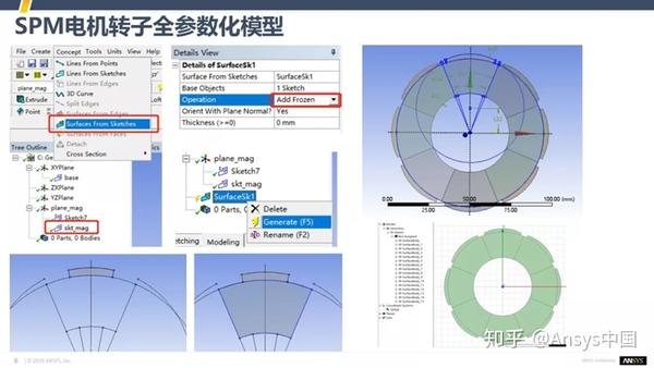 并借助于ansys workbench平台实现dm和maxwell之间的模型传递