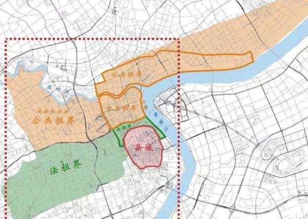 于是阿礼国和上海道台商议,修订《英法美租地章程》,把三国租界地合并